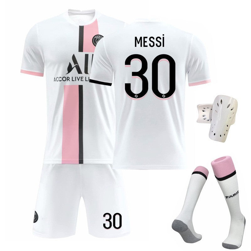 Paris Saint Germain Football Shirt Neymar No. 10 Football Shirt Set Paris Messi Football Shirt No. 30 Training Shirt