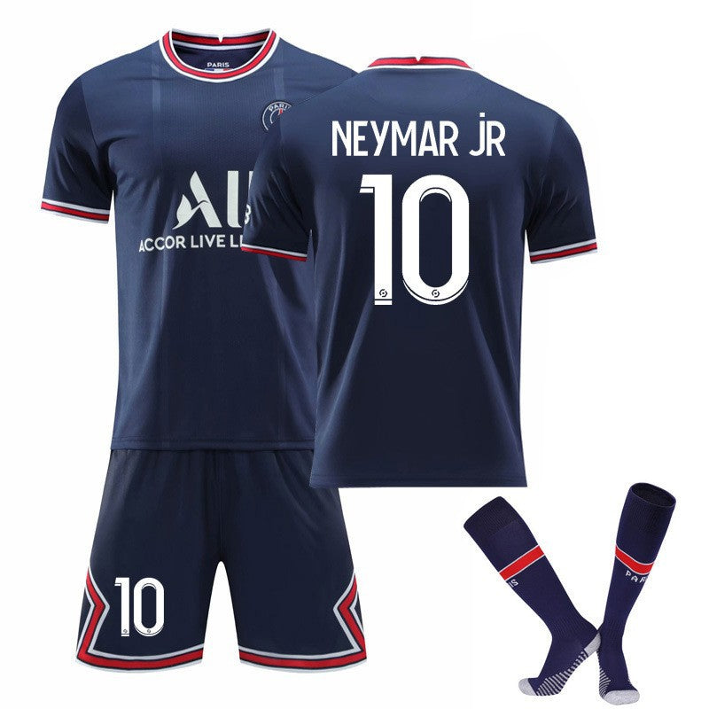 Paris Saint Germain Football Shirt Neymar No. 10 Football Shirt Set Paris Messi Football Shirt No. 30 Training Shirt