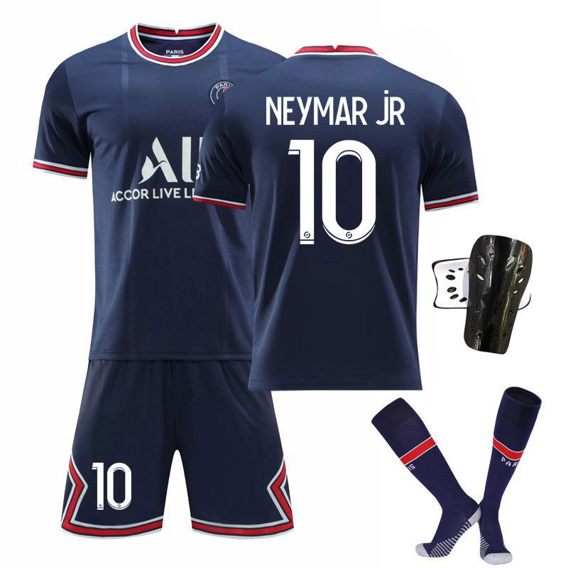 Paris Saint Germain Football Shirt Neymar No. 10 Football Shirt Set Paris Messi Football Shirt No. 30 Training Shirt